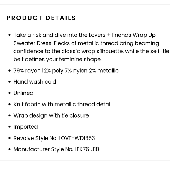 NWT Wrap Up Sweater Dress in Kelly Green by Lovers + Friends - Picture 6 of 7